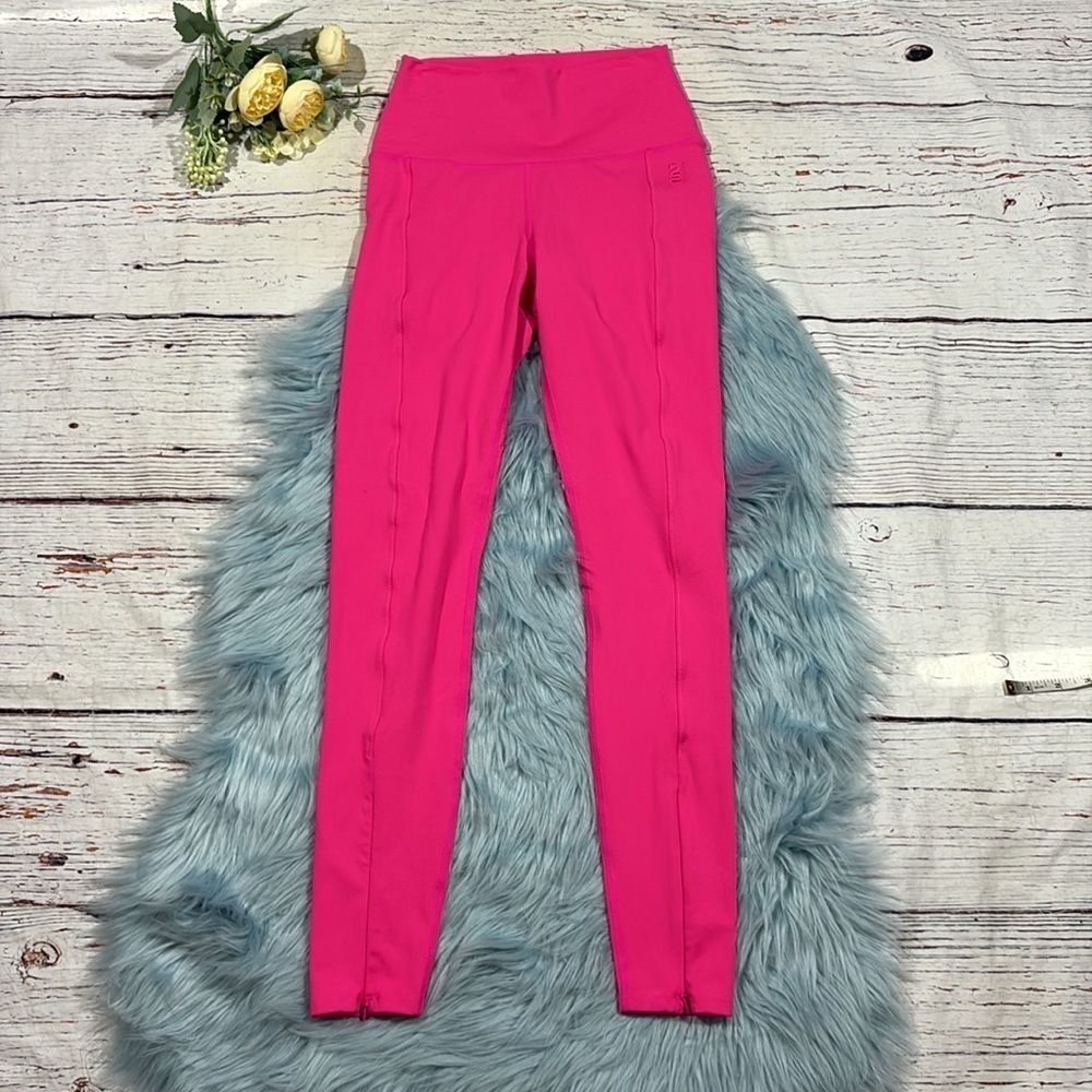P.E NATION AMPLIFY High Rise LEGGING Pink Glo - Picture 2 of 10